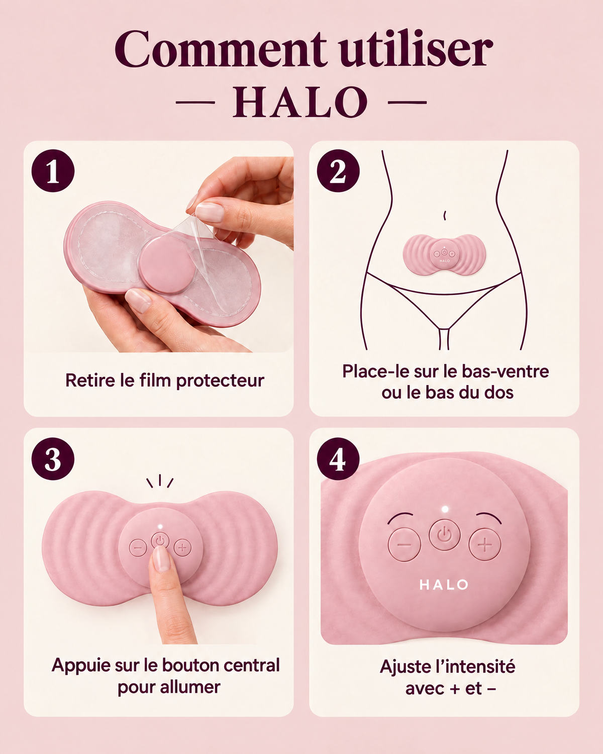 Comment utiliser HALO en quatre étapes